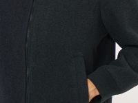 Утеплённый бомбер, Серый