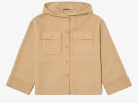 Женская куртка Lacoste из овечьей шерсти