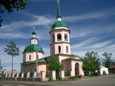 Здание Преображенской церкви, связанное с пребыванием декабристов и членов их семей в ссылке