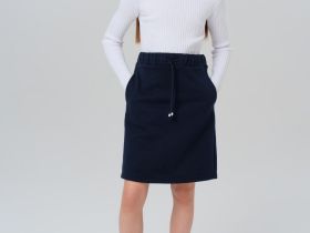 Юбка из футера