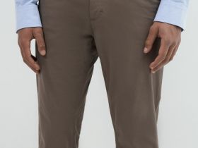 Базовые брюки-чиносы, Бежевый