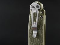 Складной нож Daggerr Leprechaun olive SW DL, сталь 8Cr14MoV, рукоять FRN