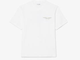 Мужская хлопковая футболка Lacoste