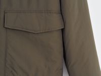 Куртка прямого силуэта с воротником-стойкой