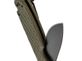 Складной нож Daggerr Dopey olive BW DL, сталь 8Cr14MoV, рукоять FRN