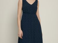 Сарафан мини приталенного силуэта