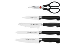 Zwilling Набор ножей с подставкой 6 предметов, белый Four Star Zwilling