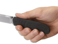 Полуавтоматический складной нож Ignitor T, CRKT 6860, сталь 8Cr14MoV Titanium Nitride, рукоять стеклотекстолит G10