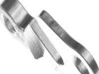 Держатель заднего переключателя &quot;петух&quot; Meta №89 фрезерованный (серебристый)