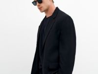 Базовая футболка из хлопка, Черный