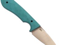 Фиксированный нож Exodus EDC Карма №3, сталь VG-10, рукоять G10, бирюзовый