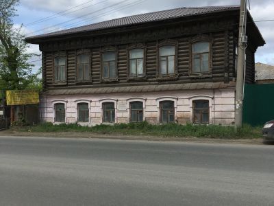 Здание, находящееся в Детском переулке д. 3, где помещался штаб Красной гвардии города Миасса в 1918 г.