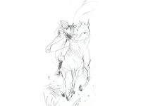 Набор карандашей чернографитных матовых Faber-Castell "Pitt Graphite Matt" 2B, 4B, 6B, 8B, 10B, 12B