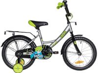 Детский велосипед Novatrack Vector 16, год 2025, цвет Розовый