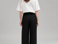 Брюки-палаццо изо льна и вискозы