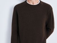 Джемпер прямого силуэта с округлой горловиной