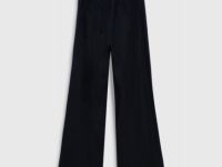 Текстильные брюки для девочек, Черный