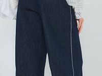 Широкие джинсы O'STIN x Яндекс Книги, Синий