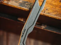 Скелетный нож Mr.Blade Abuser Mini stonewash, сталь AUS-8