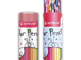 Набор карандашей цветных Acmeliae 36 цв, в футляре-тубусе