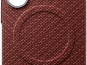 Чехол Samsung Carbon Magnet Case Galaxy S26+ красный