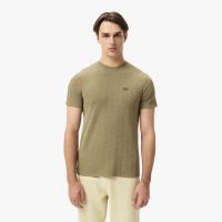 Мужская хлопковая футболка Lacoste стандартного кроя