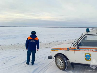 В Хангаласском районе снижена грузоподъёмность на двух ледовых переправах