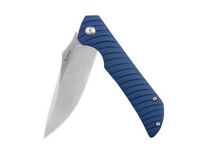 Нож складной Ruike P123-ME, сталь 14C28N, рукоять микарта, синий