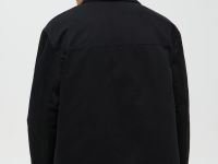 Утепленная куртка с вельветовым воротником