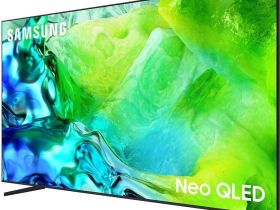 Телевизор Samsung 100" Neo QLED QN80H 4K, Процессор NQ4 AI Gen2, Smart ТВ (2026) QE100QN80HUXPY титановый черный