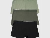 Трусы-транки, 3 шт., Зеленый