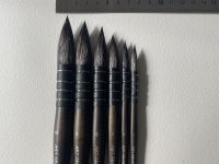 Кисть белка-микс 4 Art Secret, французское крепление, короткая ручка, 24 RQ