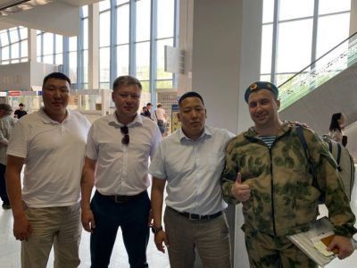 Член партии «Единая Россия» отправился в зону специальной военной операции