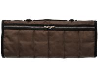 Сумка для 12 ножей с замком KTB, коричневая