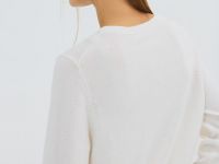 Кардиган из шерсти и кашемира, Белый