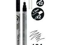 Набор пустых маркеров Daler-Rowney "FW ARTISTS" 2XSM 3,6 мл Ch+Nbs 1-3 мм 2 шт