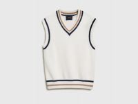 Жилет для мальчиков, Белый
