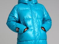 Куртка текстильная с полиуретановым покрытием для девочек