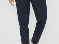 Брюки из твила, Синий