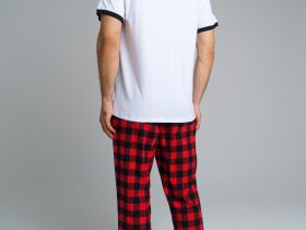Комплект Family look мужской: футболка, брюки