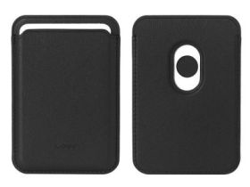 Чехол Kzdoo Leather Wallet MagSafe (Black)