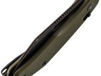 Складной нож SRM Cub 261M-GP, сталь 154CM, рукоять G10, зеленый