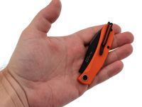 Складной нож Sanrenmu 7315-GJ, сталь 12С27, рукоять G10, оранжевый