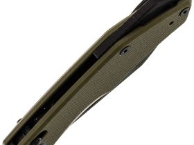 Складной нож SRM Cub 261M-GP, сталь 154CM, рукоять G10, зеленый