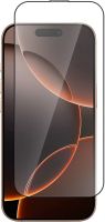 Защитное стекло BoraSCO для Apple iPhone 17 / 16 Pro с чёрной рамкой