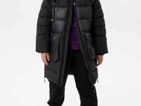 Пальто текстильное с полиуретановым покрытием для мальчиков