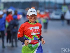 Около 700 участников. Впервые на Играх Манчаары провели массовый забег