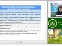 Условия организации дополнительного образования дошкольника по формированию элементарных математических представлений