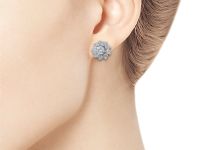 Пусеты из белого золота э0912пс11190200_white