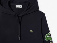 Хлопковое худи Lacoste Unisex с флисом